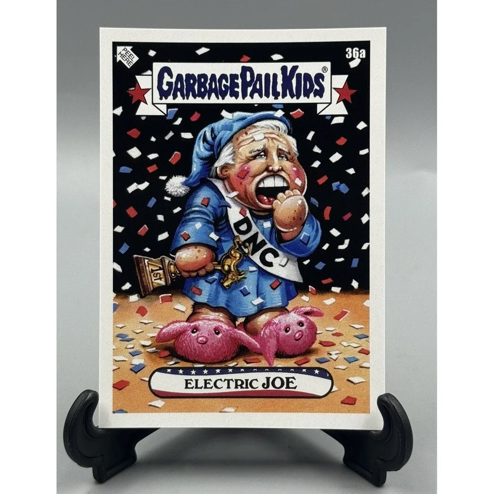 ELECTRIC JOE 36a DISG RACE TO THE WHITE HOUSE 2020 BIDEN GPK STICKER - Picture 1 of 2